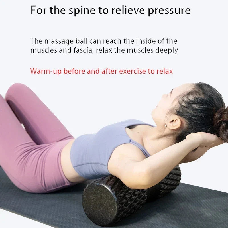 Fitness Yoga Foam Roller & Massage Block
