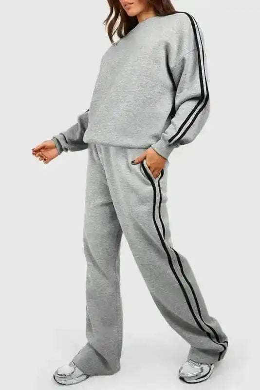 SportStripe Cozy Tracksuit
