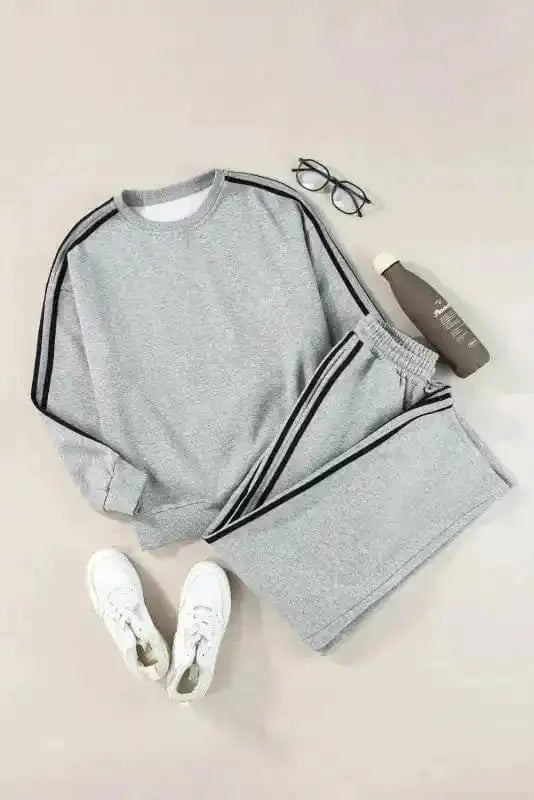 SportStripe Cozy Tracksuit