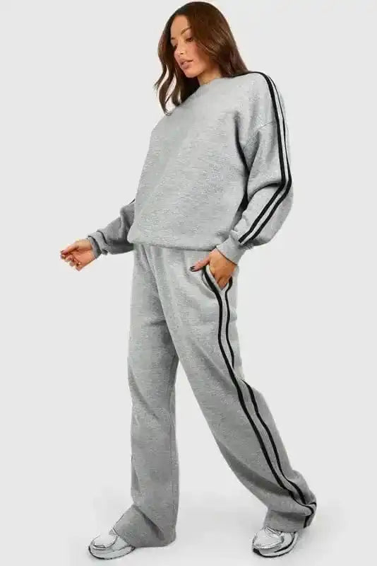 SportStripe Cozy Tracksuit