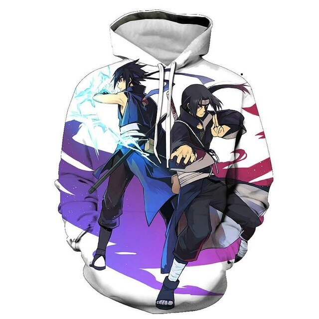 Super Cool Harajuku Hoodies Uzumaki Naruto 3D Hoodie Men Women Pullovers Hooded Sweatshirts Fashion Hoody Streetwear Coat Top