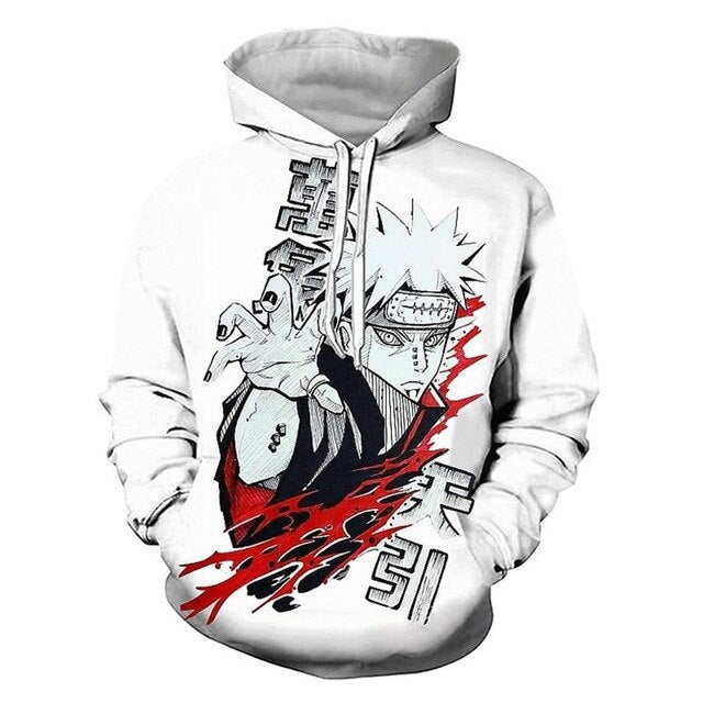 Super Cool Harajuku Hoodies Uzumaki Naruto 3D Hoodie Men Women Pullovers Hooded Sweatshirts Fashion Hoody Streetwear Coat Top