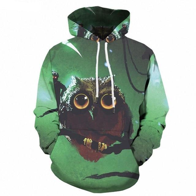 Men Abstract Graffiti 3D Print Colorful Hoodies