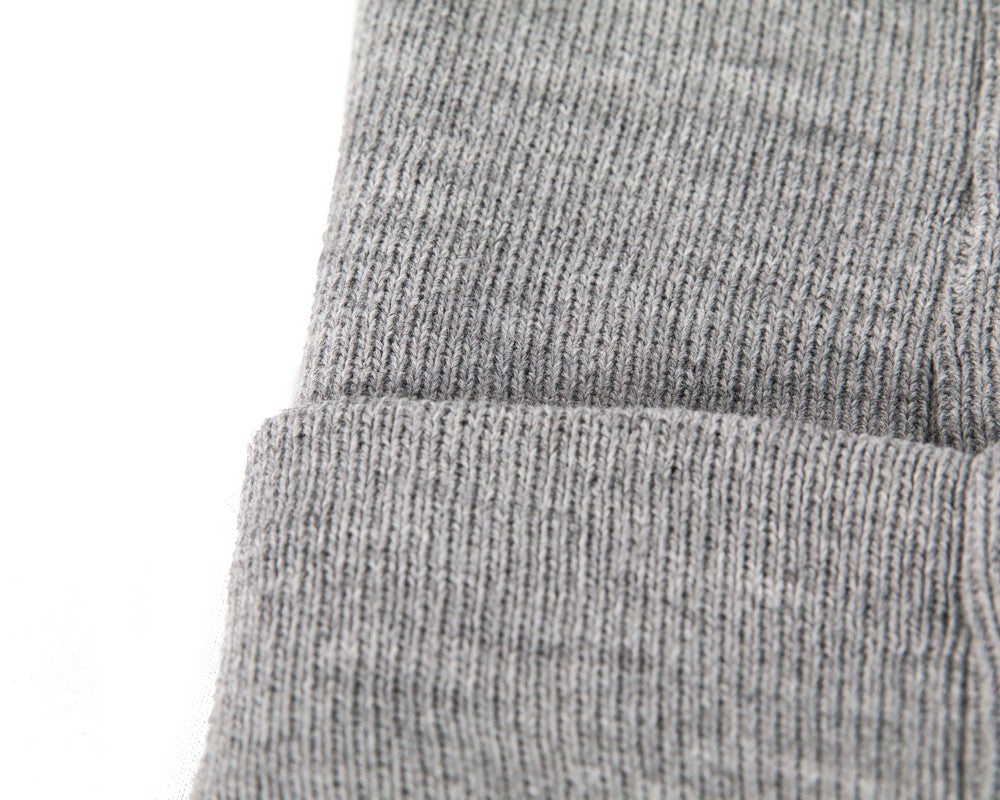 Warm European made light grey beanie