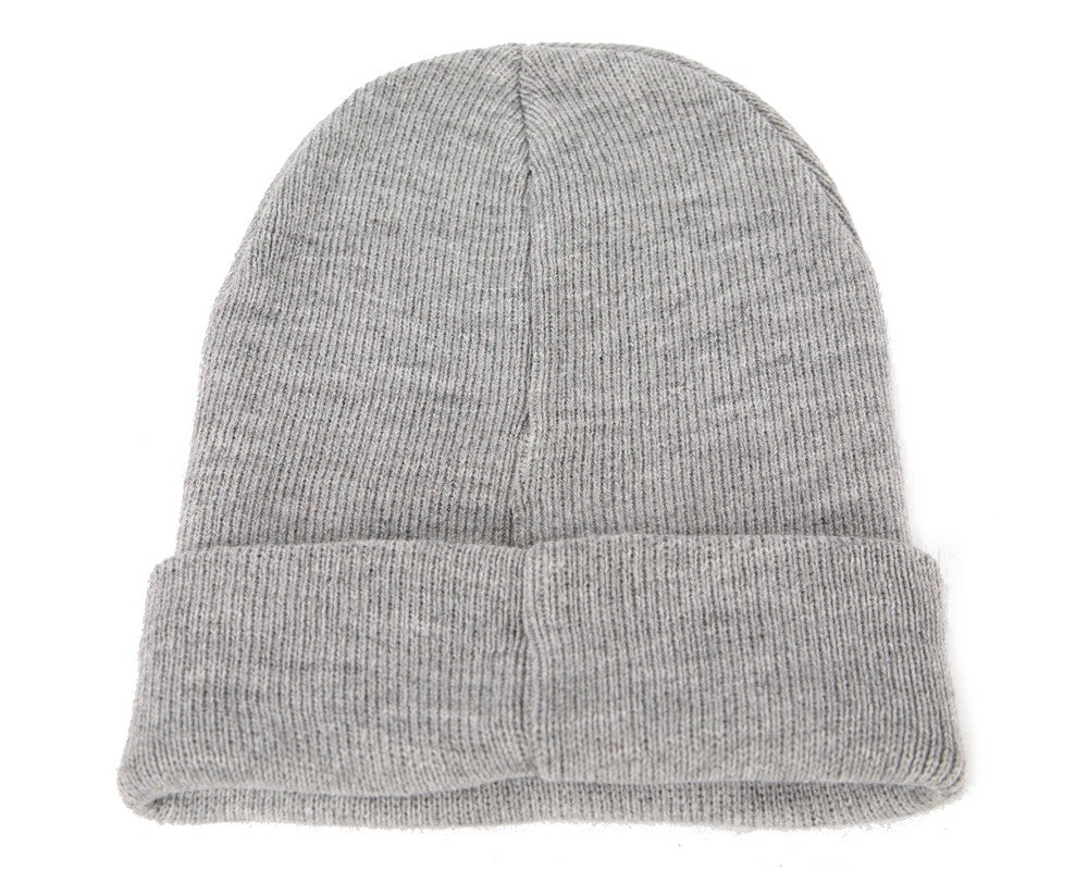 Warm European made light grey beanie