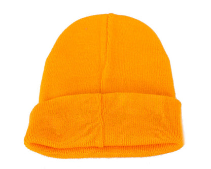 Warm European made yellow beanie