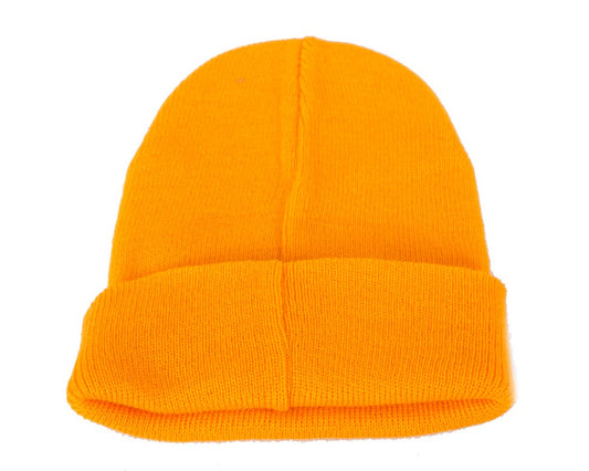 Warm European made yellow beanie