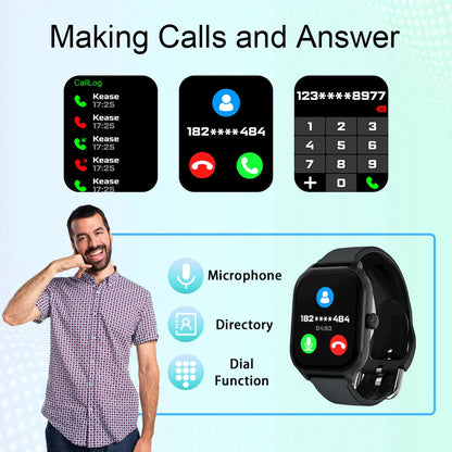 NNEOBA Smart Watch Fitness Tracker Black