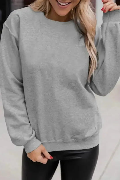 Classic Crewneck Pullover Sweatshirt