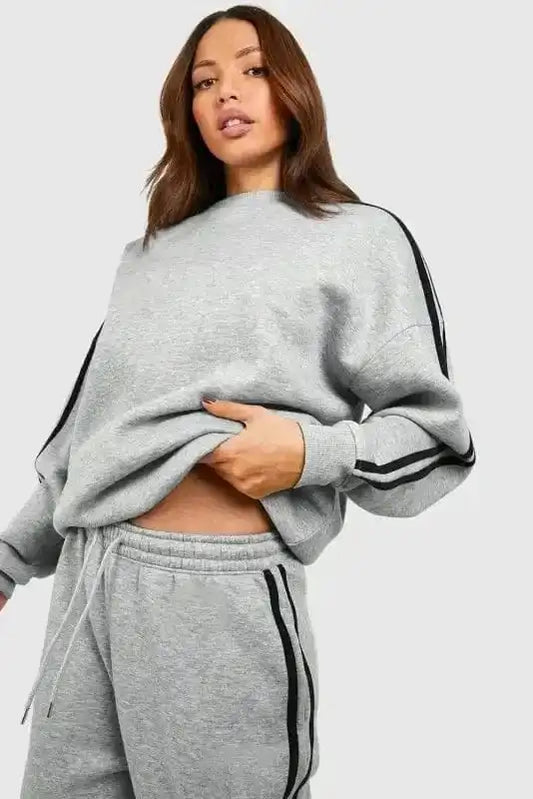 SportStripe Cozy Tracksuit