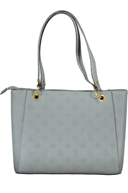 GUESS JEANS BLUE WOMEN'S BAG