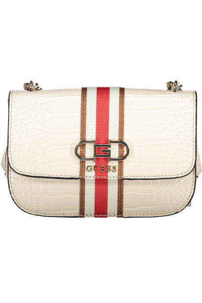 GUESS JEANS BEIGE WOMEN'S BAG