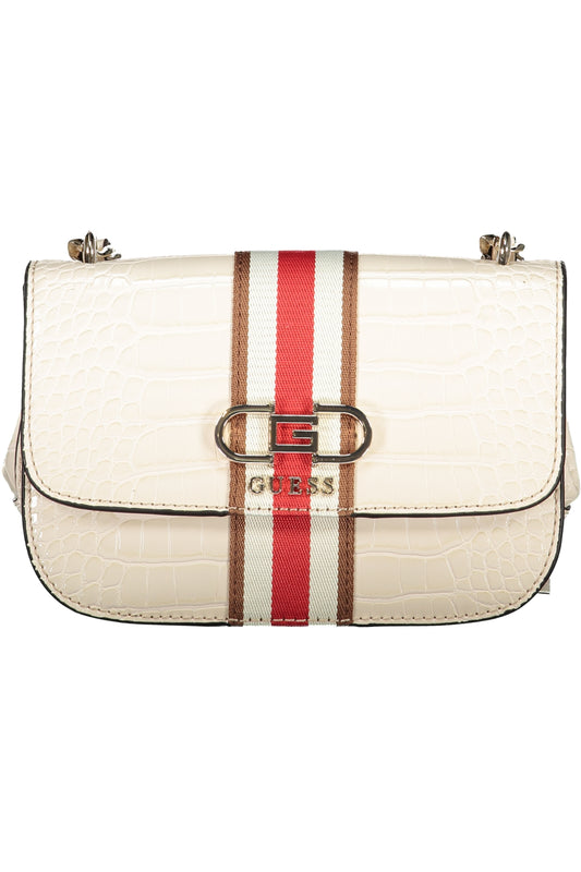 GUESS JEANS BEIGE WOMEN'S BAG