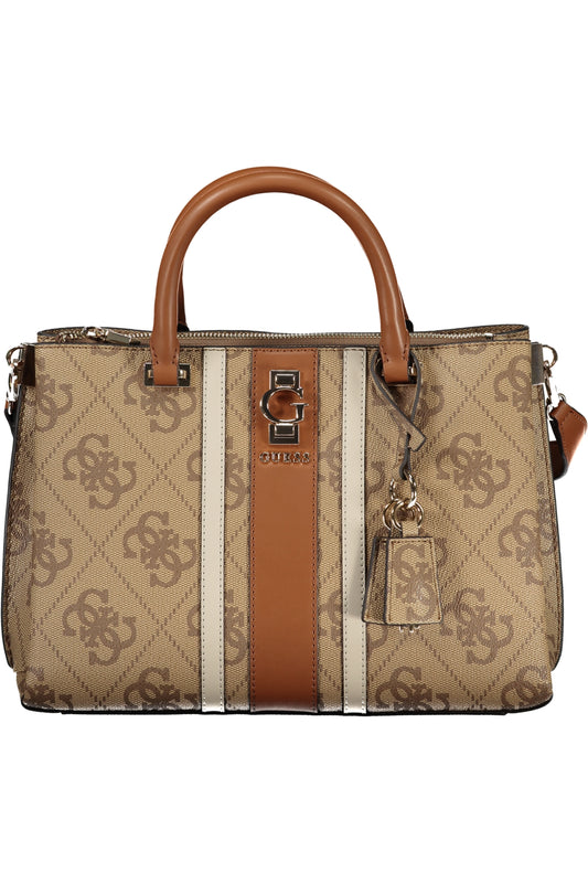 GUESS JEANS WOMEN'S BEIGE BAG