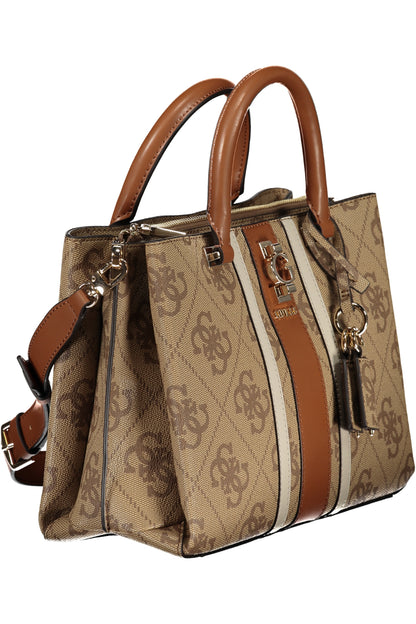 GUESS JEANS WOMEN'S BEIGE BAG