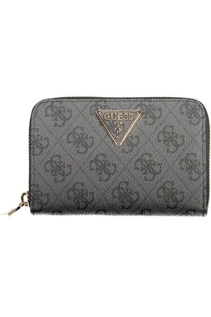 GUESS JEANS WOMEN'S WALLET BLACK