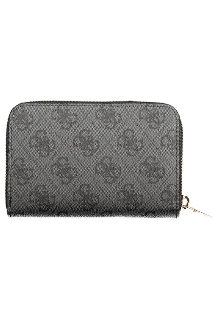 GUESS JEANS WOMEN'S WALLET BLACK