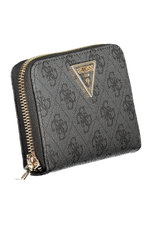 GUESS JEANS WOMEN'S WALLET BLACK